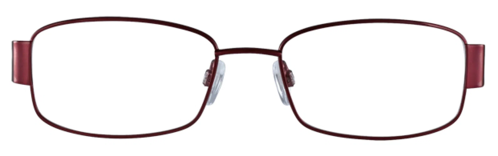 Daisy Fuentes DFSara Eyeglasses - Burgundy - view 3